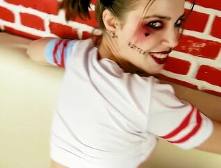 Miha Nika69 - Porked Cancer Harley Quinn And Cum-shot On