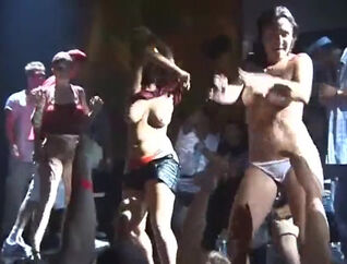 Handsome dolls in naked contests at the night soiree