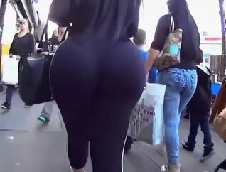 Fat Taut Latina's Bootie