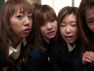 4 asian college girls contest for super-fucking-hot geyser